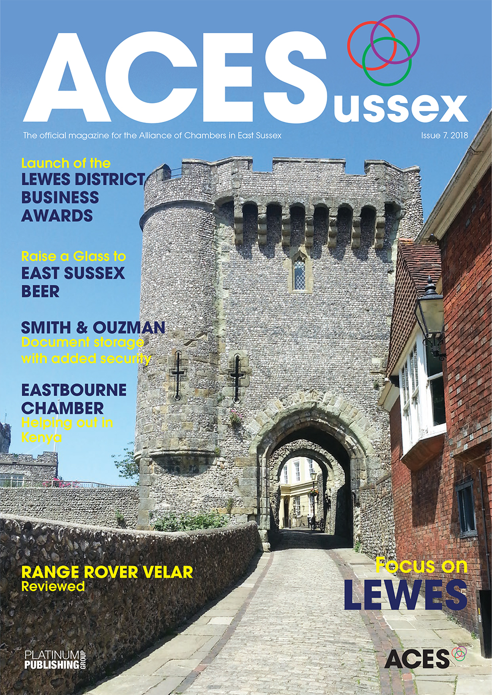 ACES CHAMBERS MAGAZINE   ISSUE 7   FRONT COVER